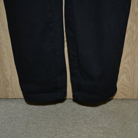 Universal Standard Black Olivia Cotton Blend Fall Style Casual Overalls - Picture 9 of 14